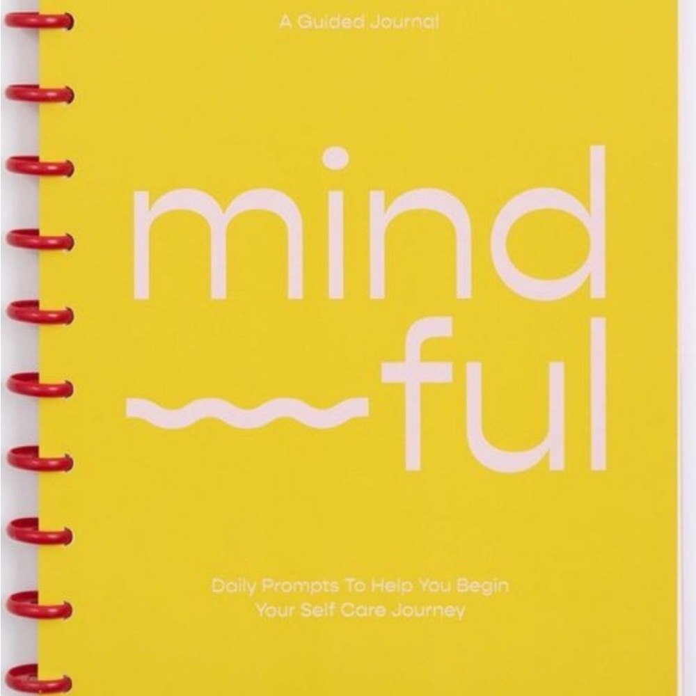 NWT West Emory Yellow Guided Journal with Red Binding